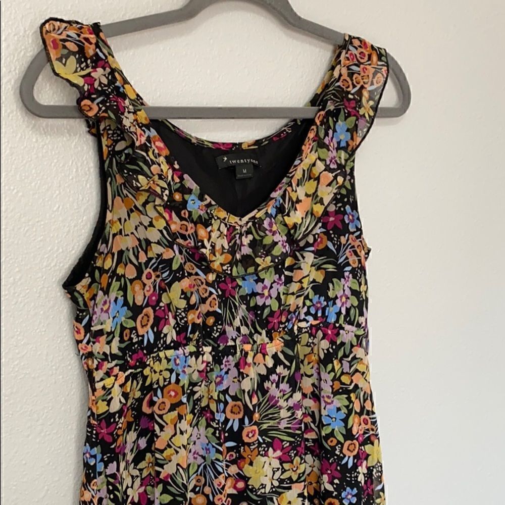 Forever 21 Multi Color Floral Dress